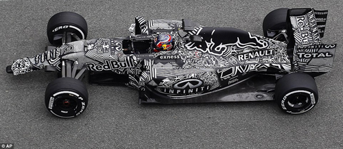 Red Bull ra mắt thế hệ xe “ngụy trang”